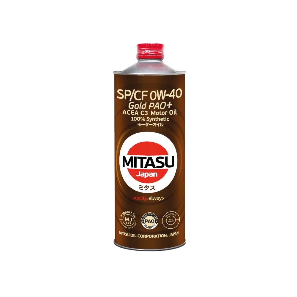 MITASU GOLD PAO Plus SP/CF 0W-40