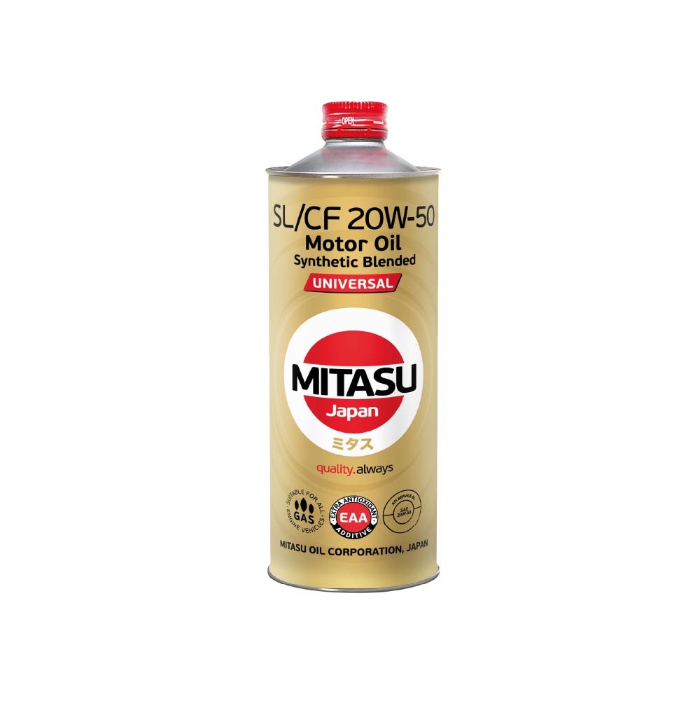 MITASU UNIVERSAL MOTOR OIL SL/CF (GAS) 20W-50
