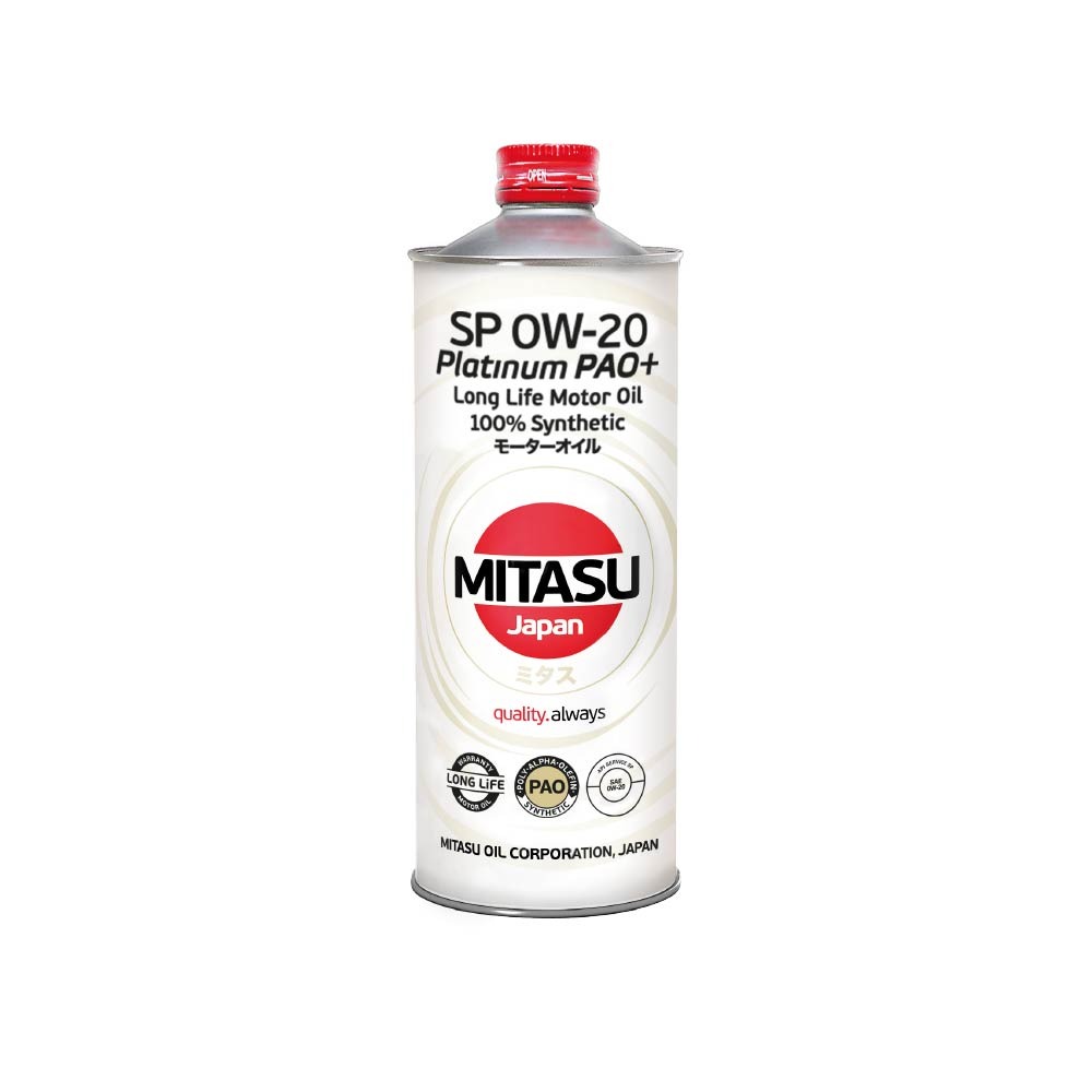 MITASU PLATINUM PAO Plus SP 0W-20